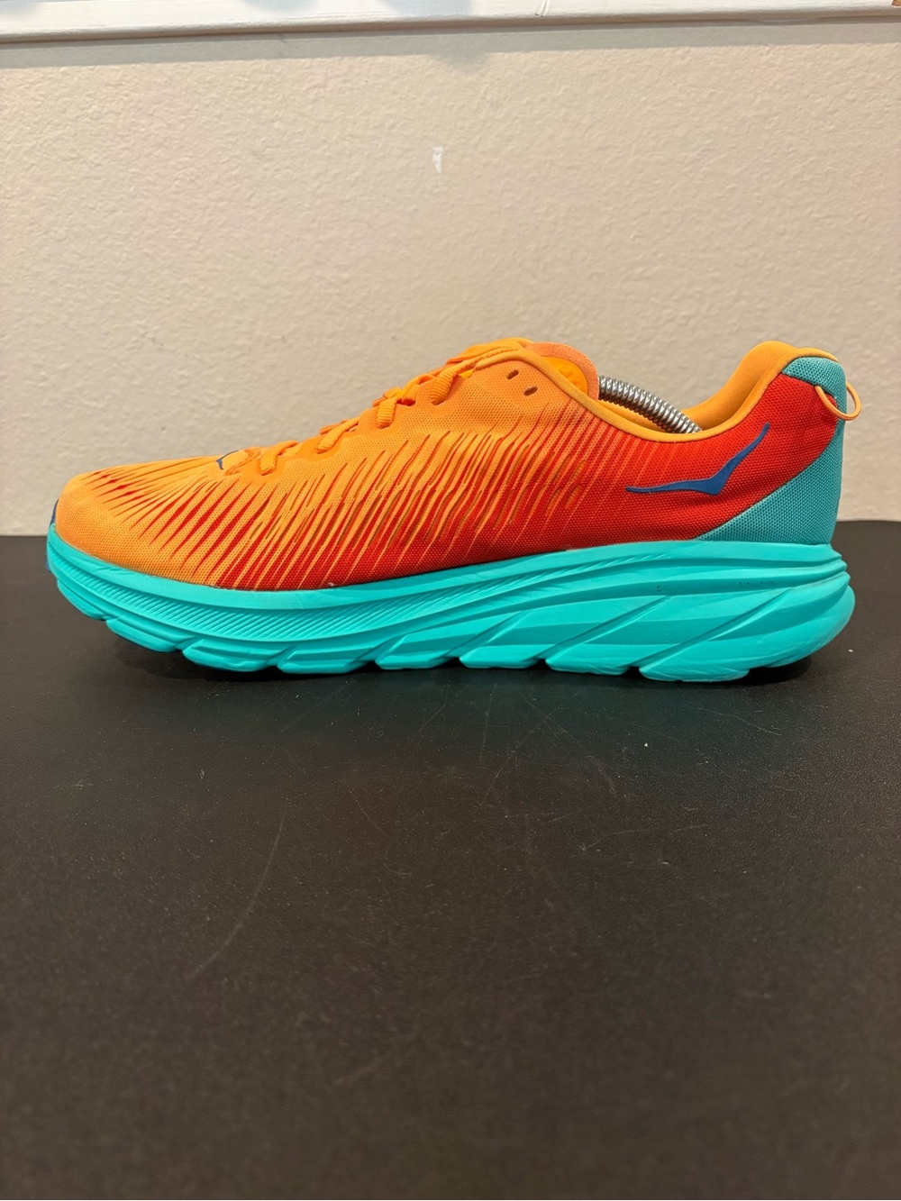 Hoka One One Rincon 3 Running Shoes Blazing Orange 1119395-BOFT Men’s Size 12.5D - Picture 4 of 9